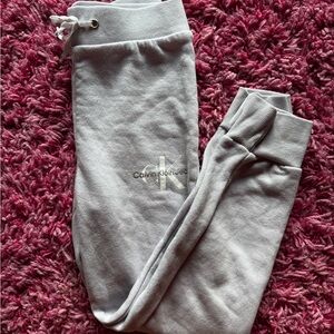 Calvin Klein Gray Athletic Joggers